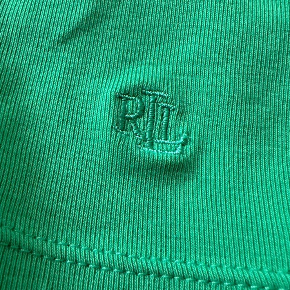 Ralph Lauren Vibrant Green Short Sleeve Top - Picture 4 of 6